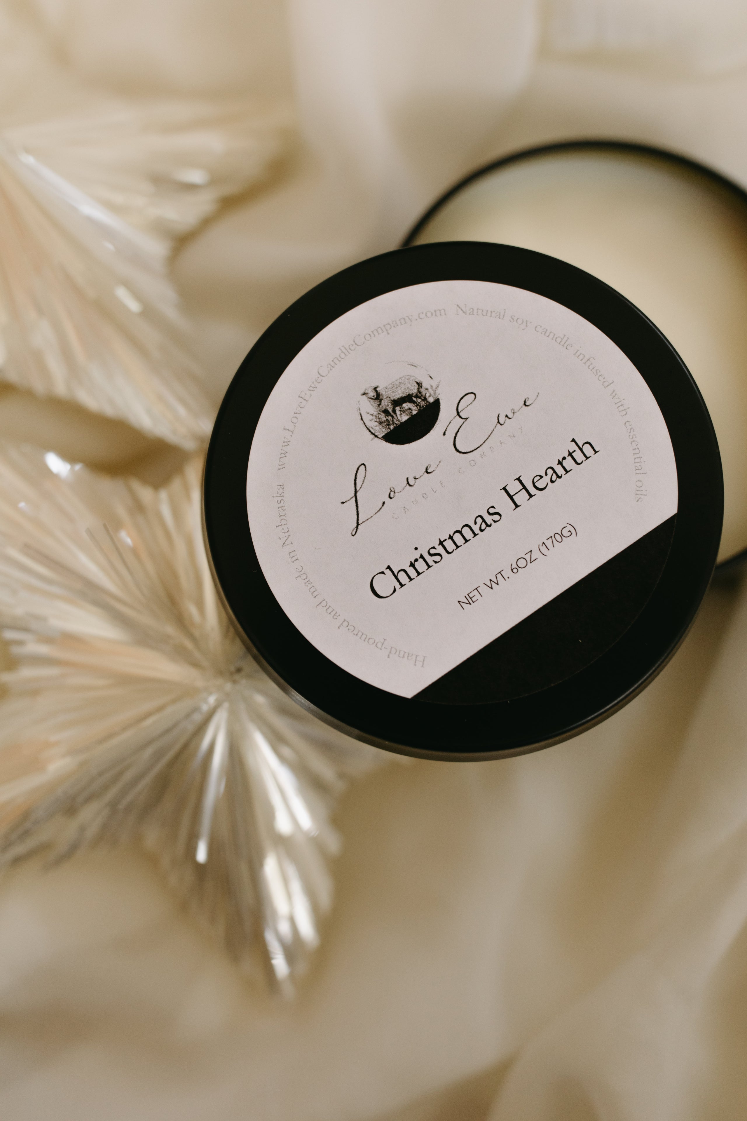 Christmas Hearth Love Ewe Candle Company