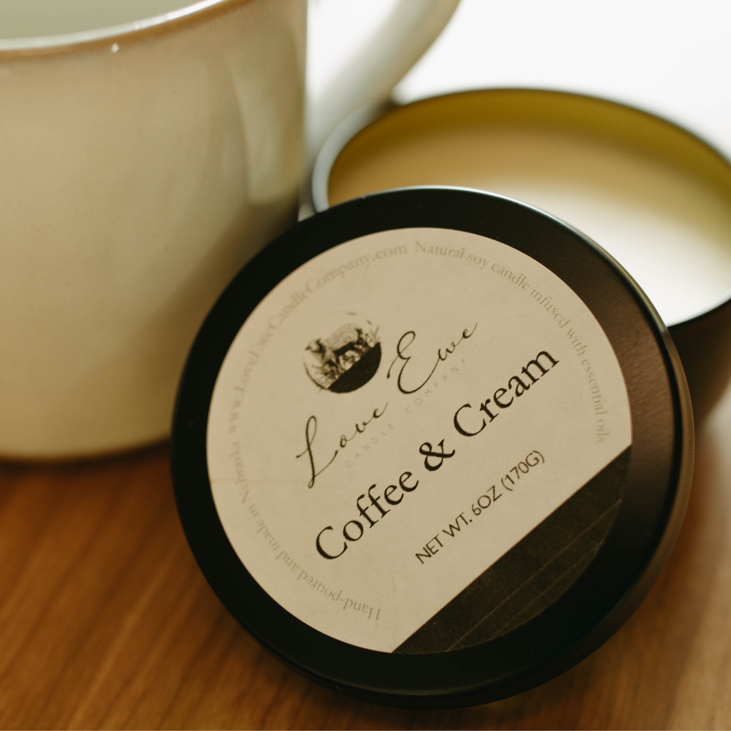 Coffee & Cream Love Ewe Candle Company